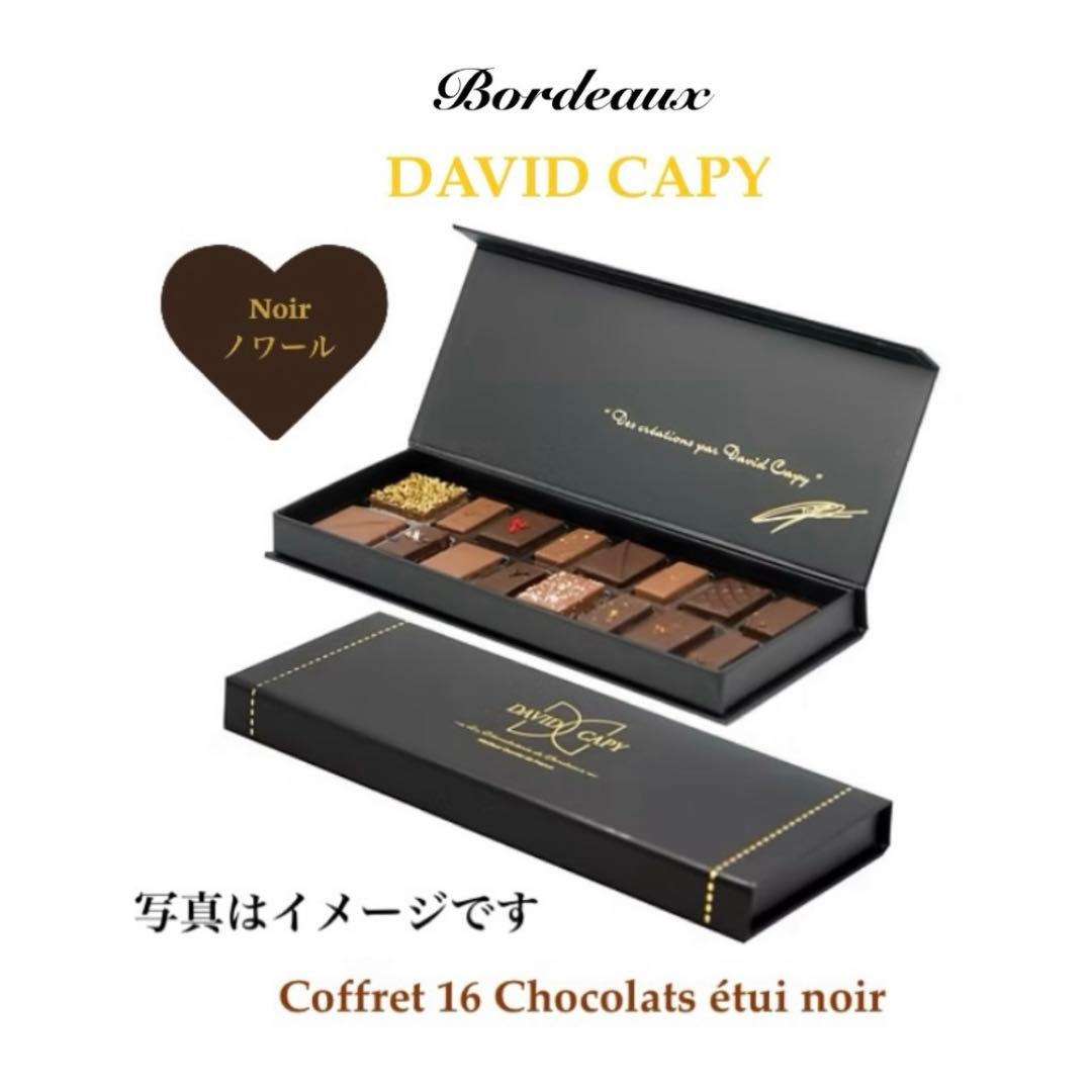 ダヴィド・カピィボンボンショコ☆ダーク16個入【日本未入荷】