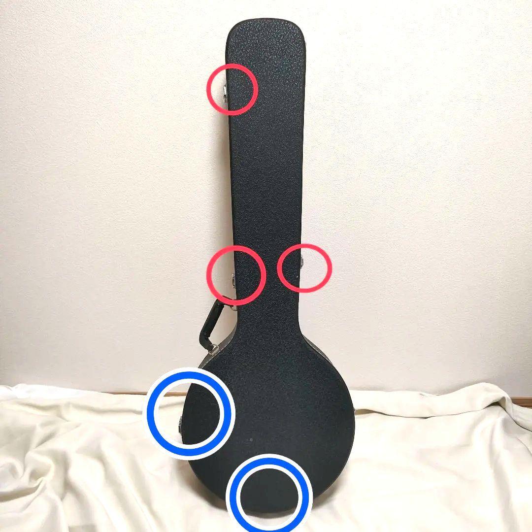 美品 廃盤 ARIA SB-100 5弦バンジョー ハードケース付 送料込み