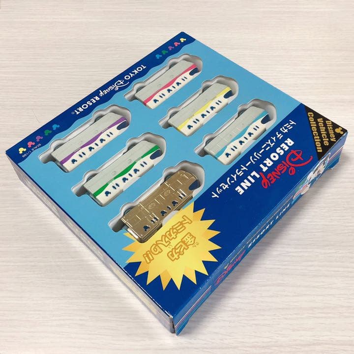 ディズニーリゾートラインセット 6種類 金ピカ入り