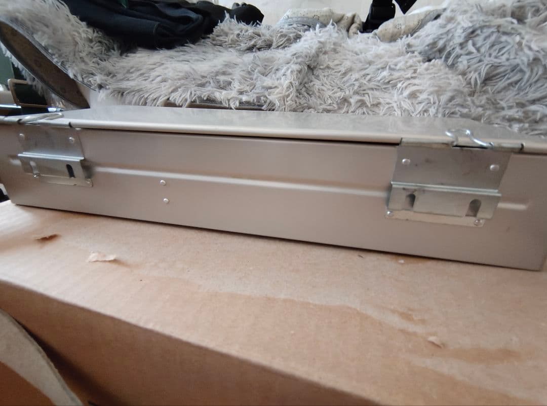 月光荘　小画箱１枚フタと指あな水彩パレット