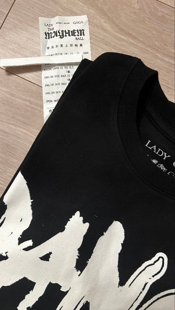 レディーガガ　コンサート　Tシャツ　M