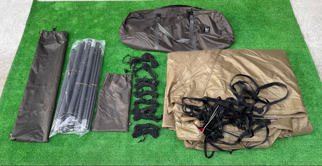 【美品】ZANE ARTS GIGI-2 ゼインアーツ ギギ2　テント4点セット