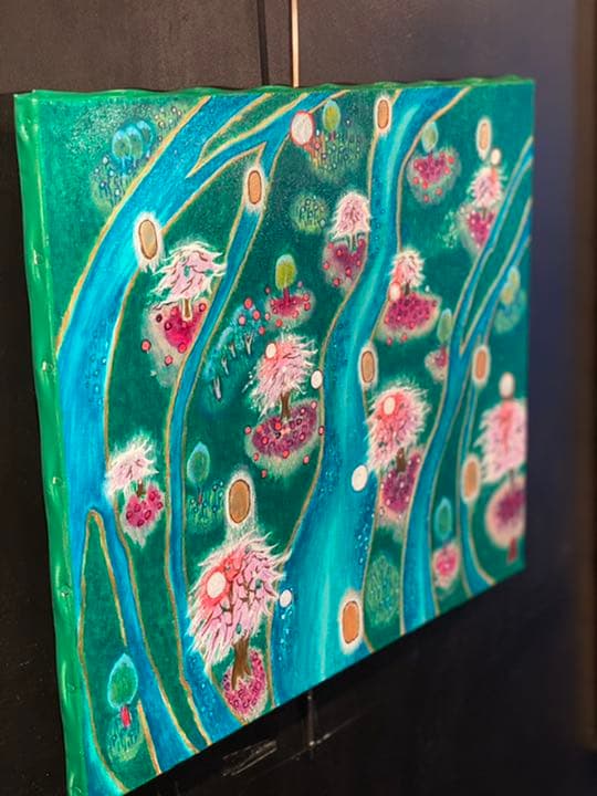 【アクリル画】商品名 小判伝説21記憶　新品