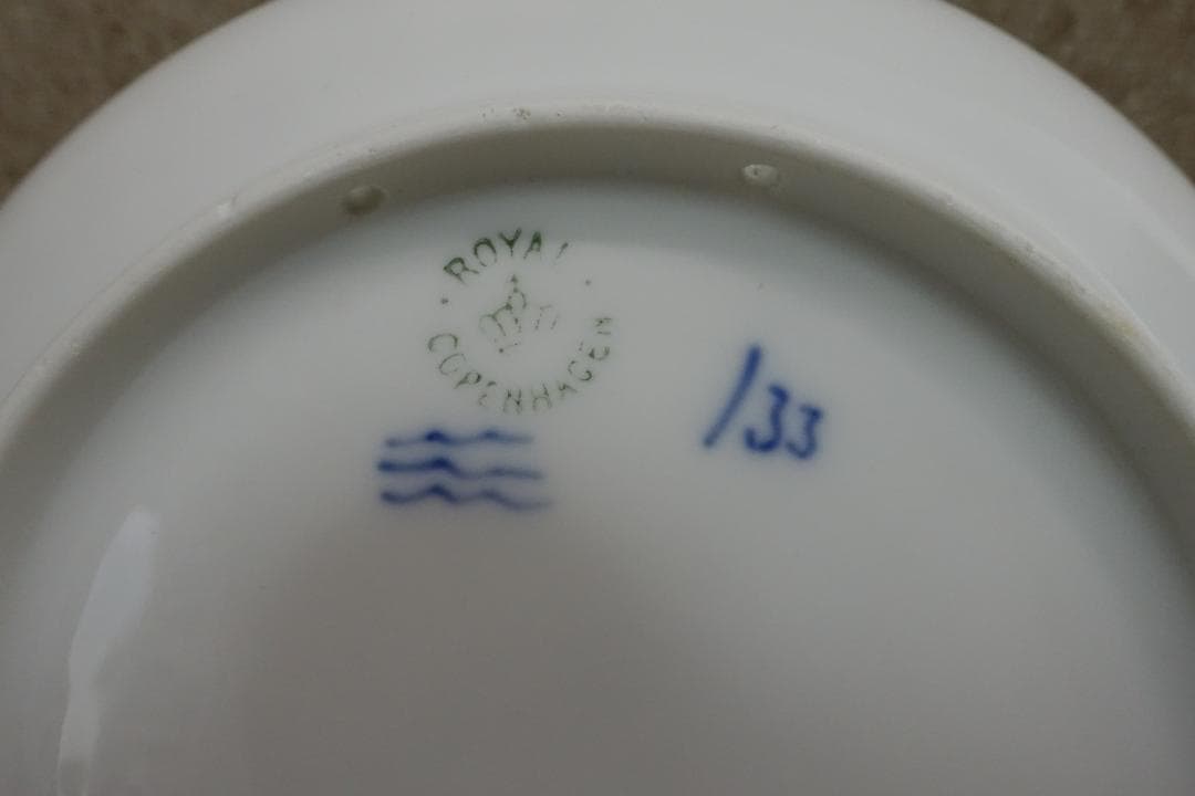 １９０９年 ロイヤルコペンハーゲン イヤープレート