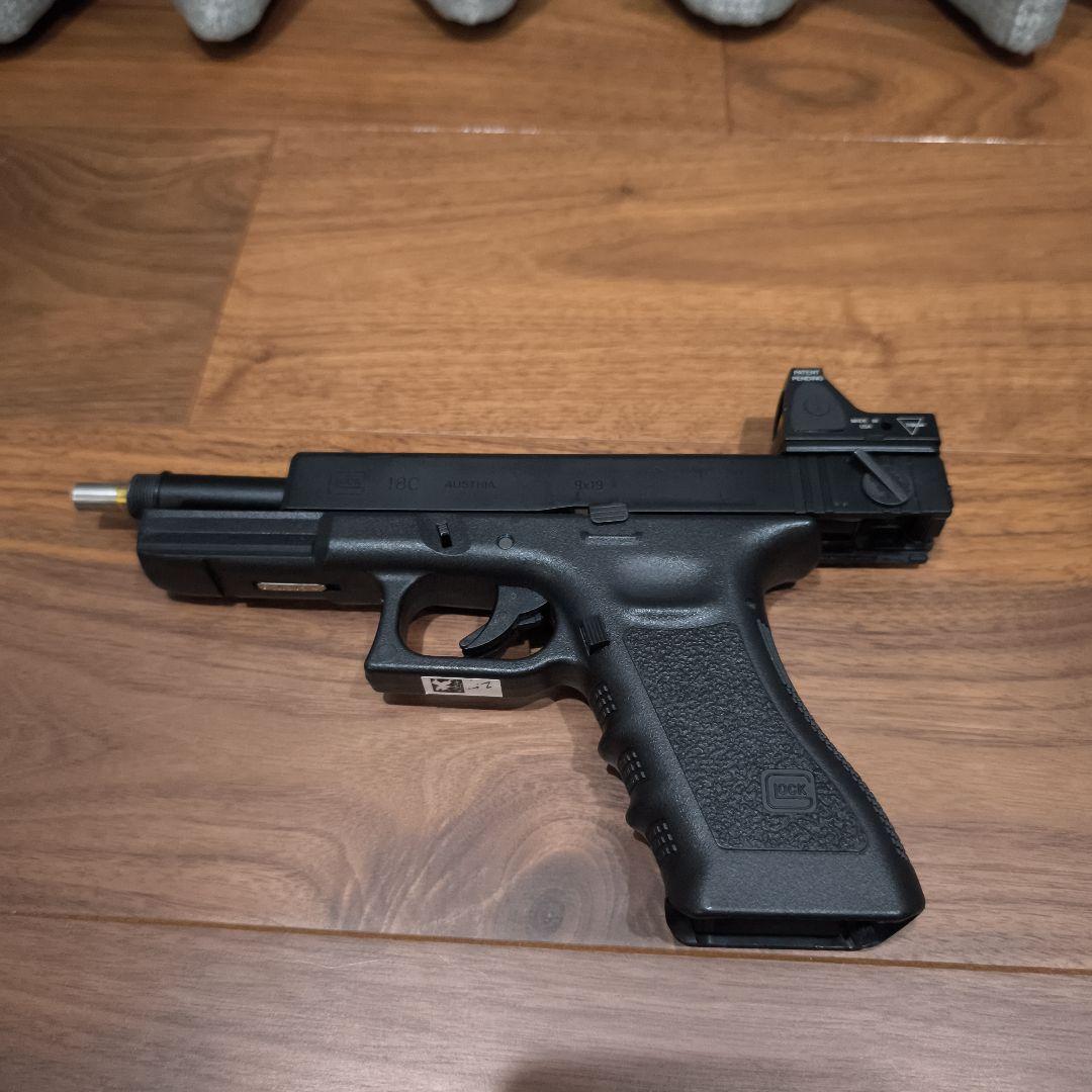 東京マルイ製Glock 18C 他 グロック関連パーツとおまけ