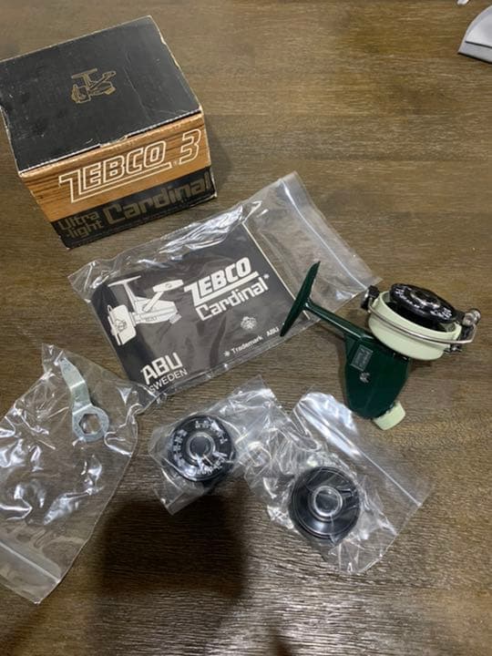 ゼブコ　zebco3 カーディナル