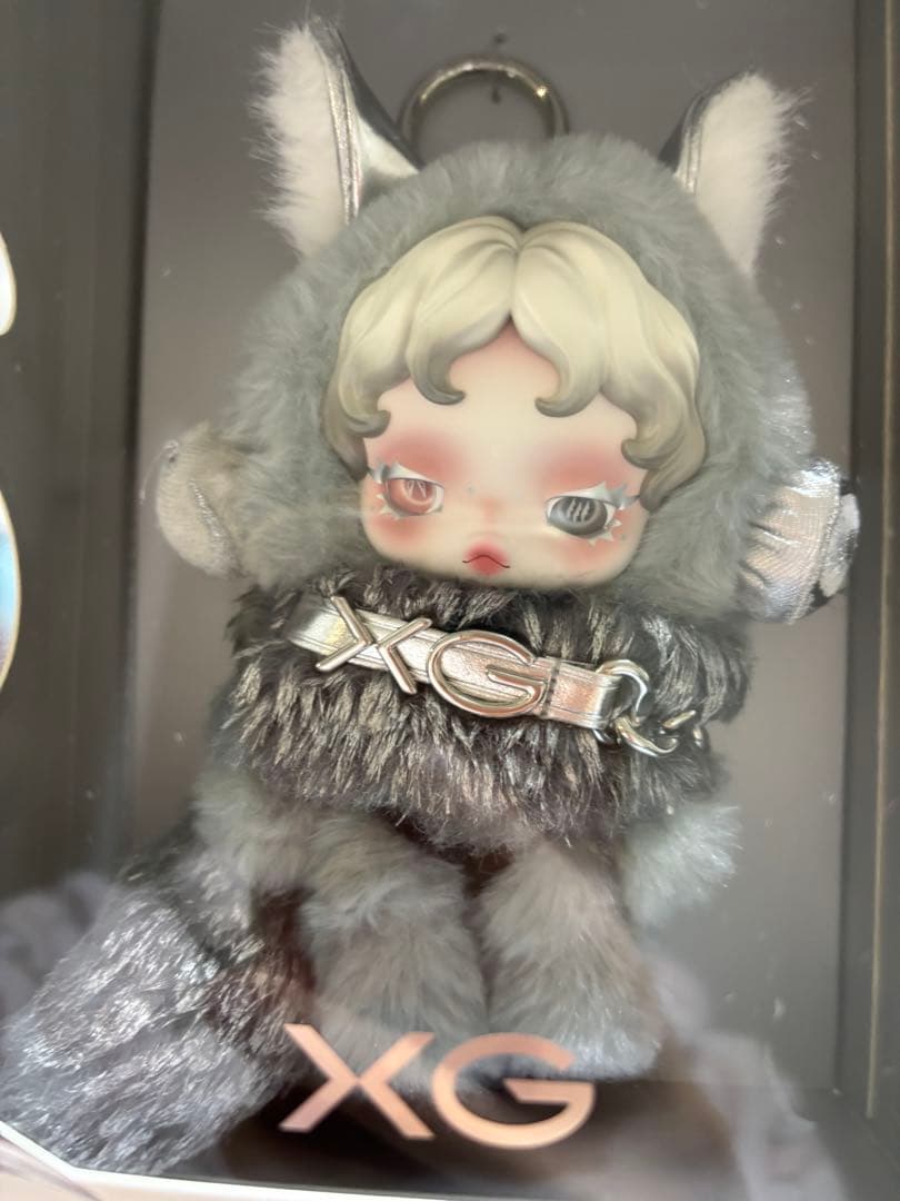 XG ぬいぐるみ グレー2点セット