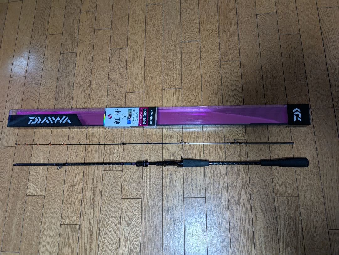 DAIWA タイラバロッド ピンク