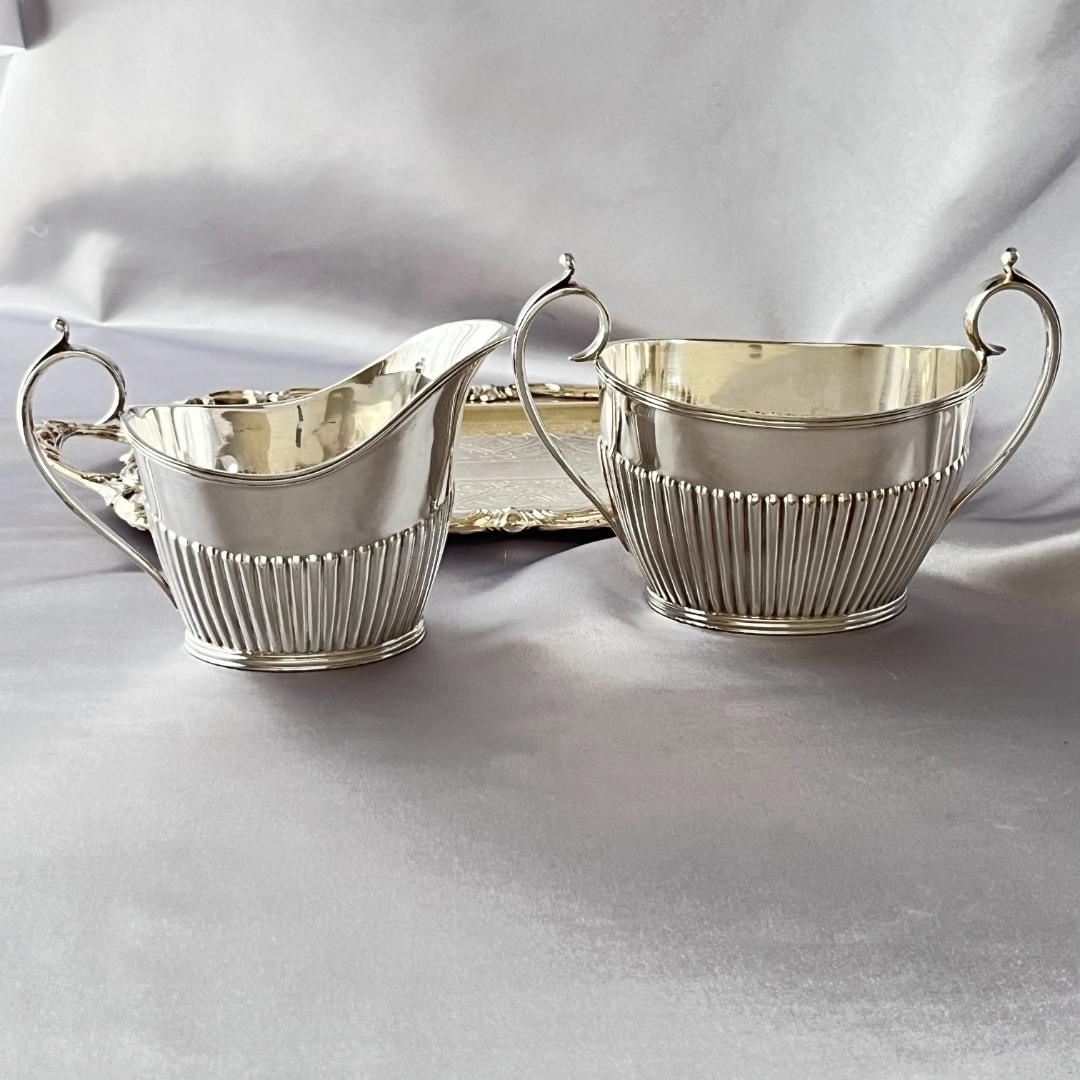 【Mappin & Webb】ミルクジャグ/シュガーボウルマッピンアンドウェッブ