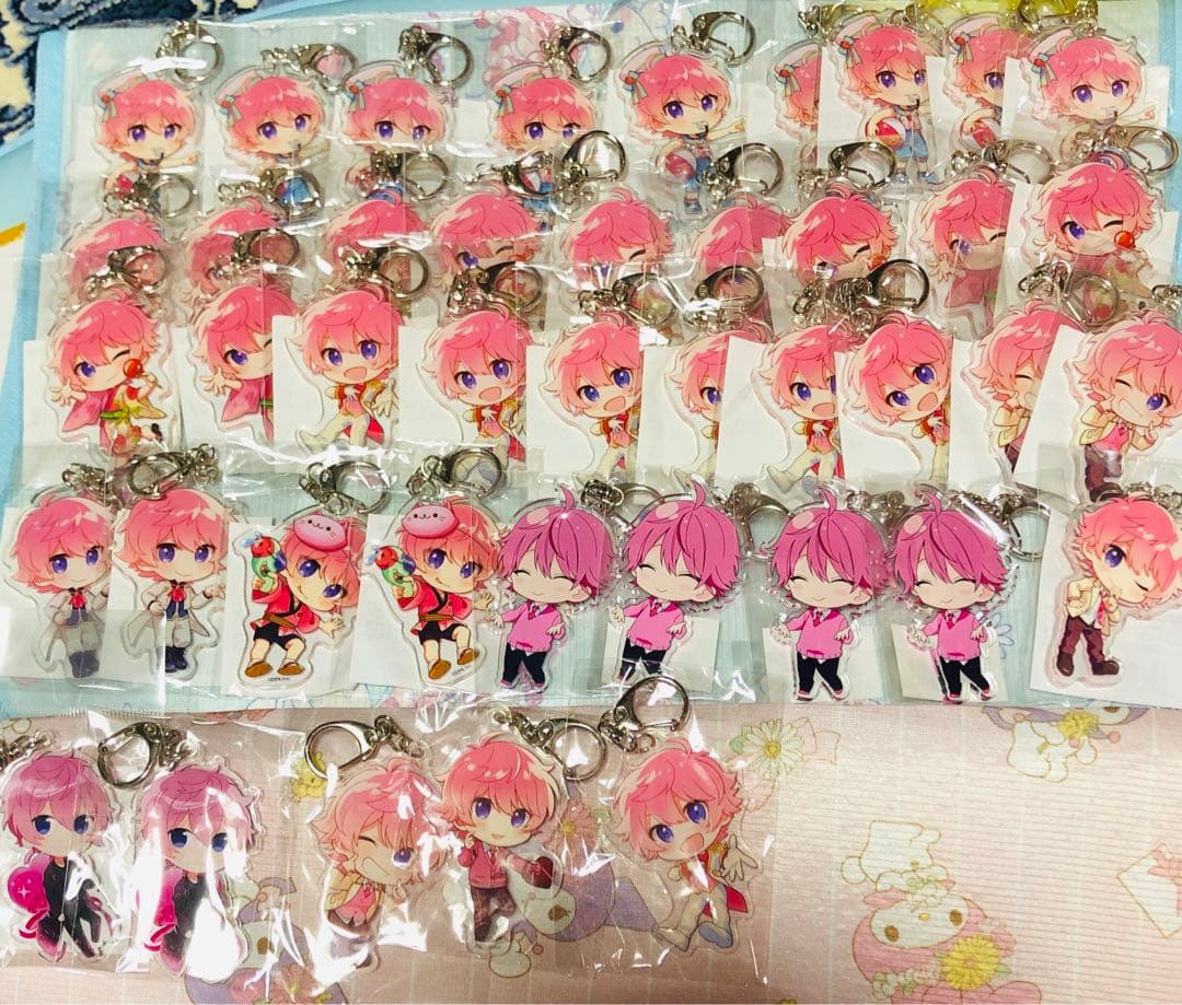 すとぷり☆アクリルキーホルダー☆さとみ☆アクキー☆新品☆42個セット