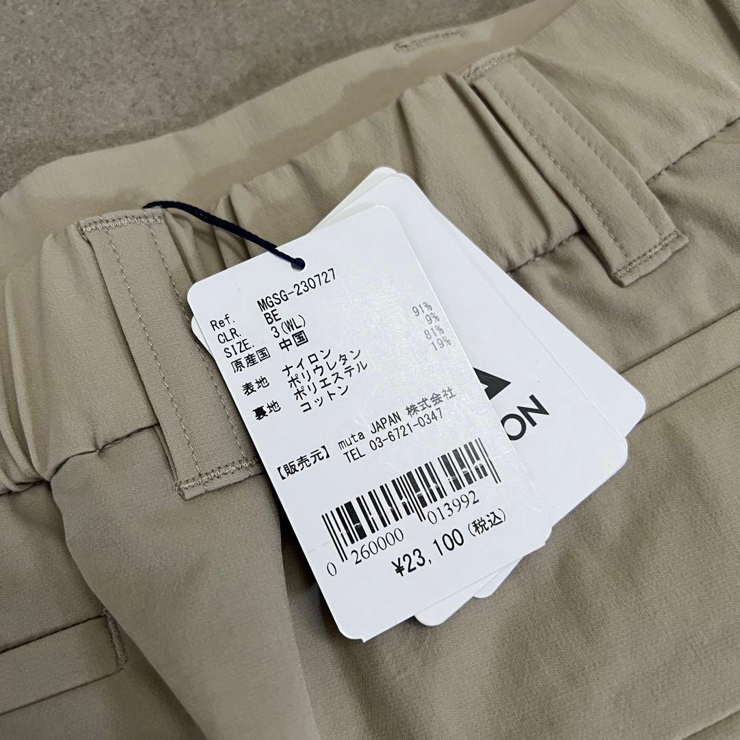 【新品】muta MARINE ムータマリン　スカート　ベージュ　3WL ゴルフ