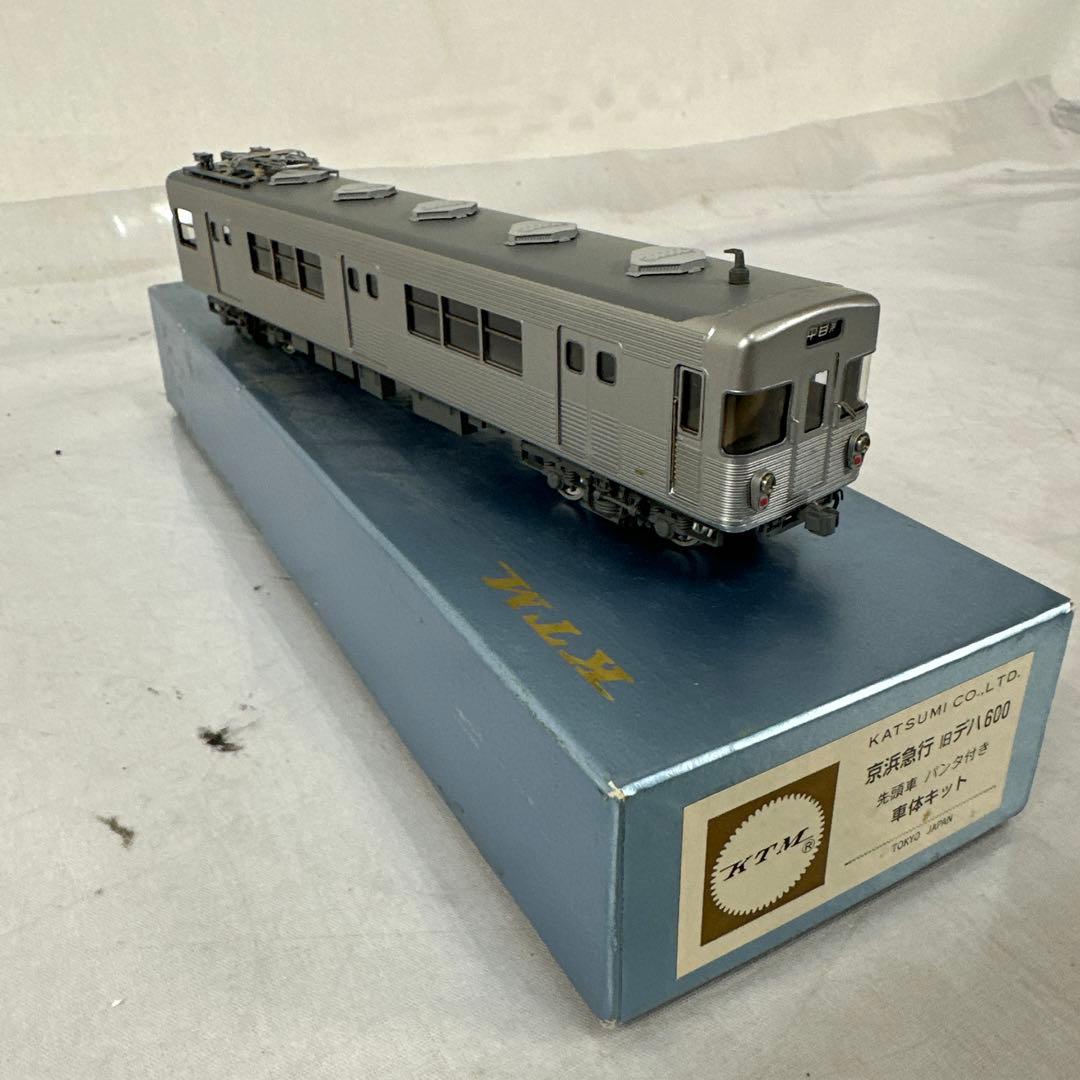 ▽KTM カツミ HOゲージ 京浜急行 旧デハ600 車体キット ジャンク