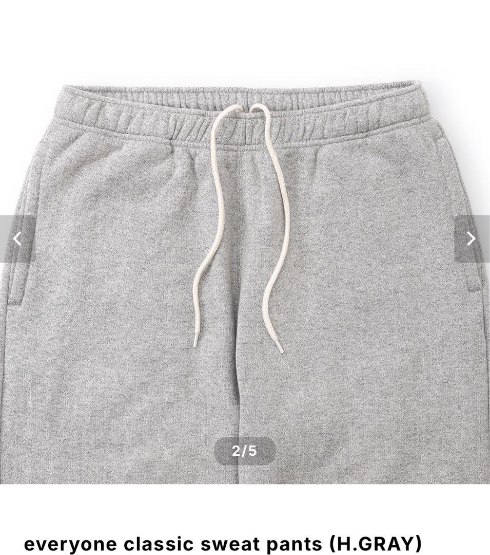 ウェア everyone classic sweat pants (H.GRAY)