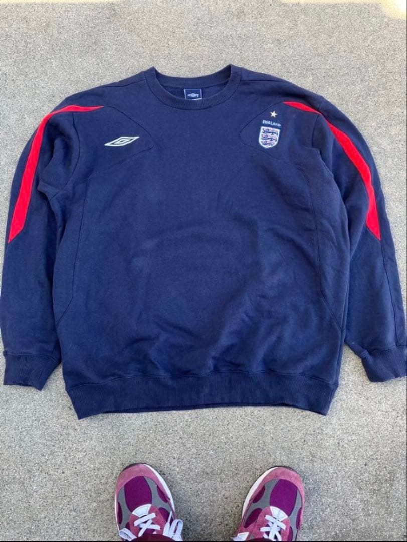 【希少！！】アンブロxイングランド代表 スウェットシャツ　プルオーバー 2XL