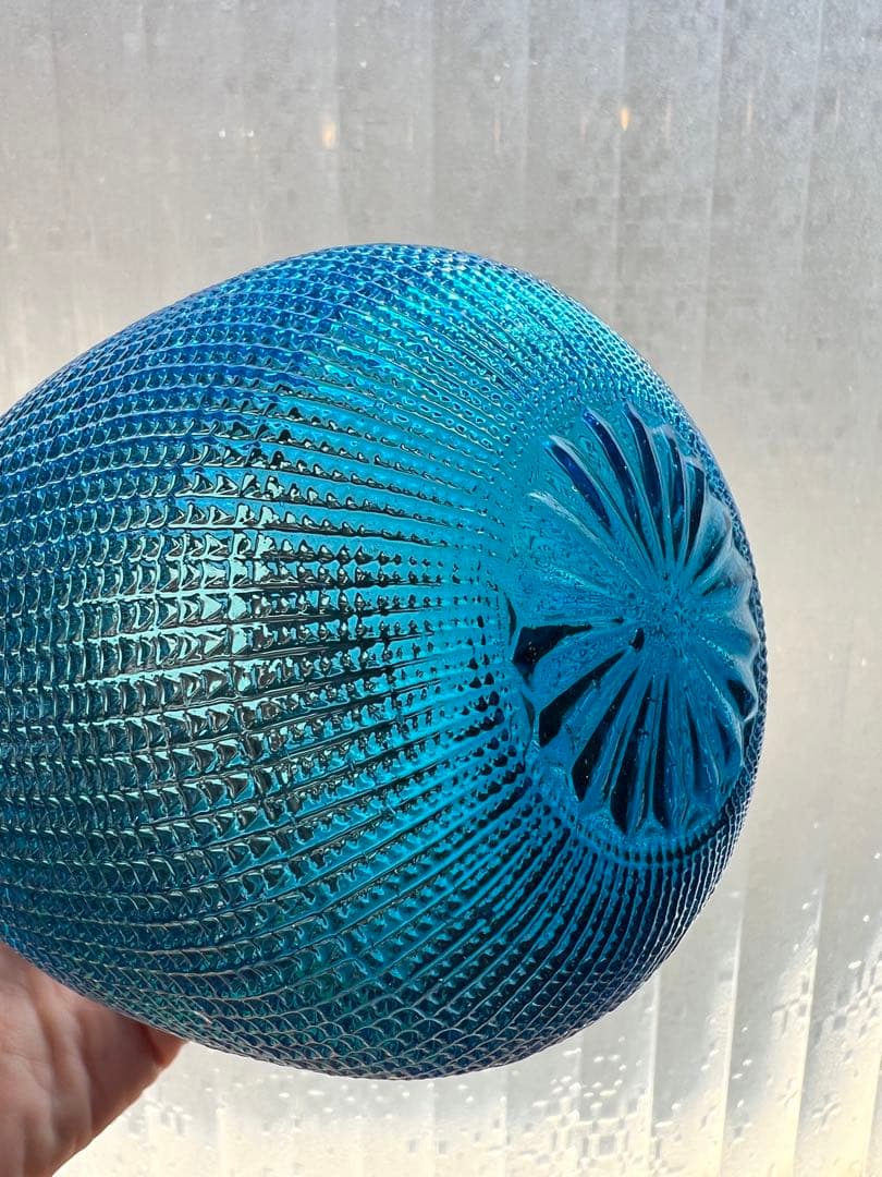 レトロ　ガラス　ハエ取りビン　3色セット　電笠　照明　型ガラス　ホヤ