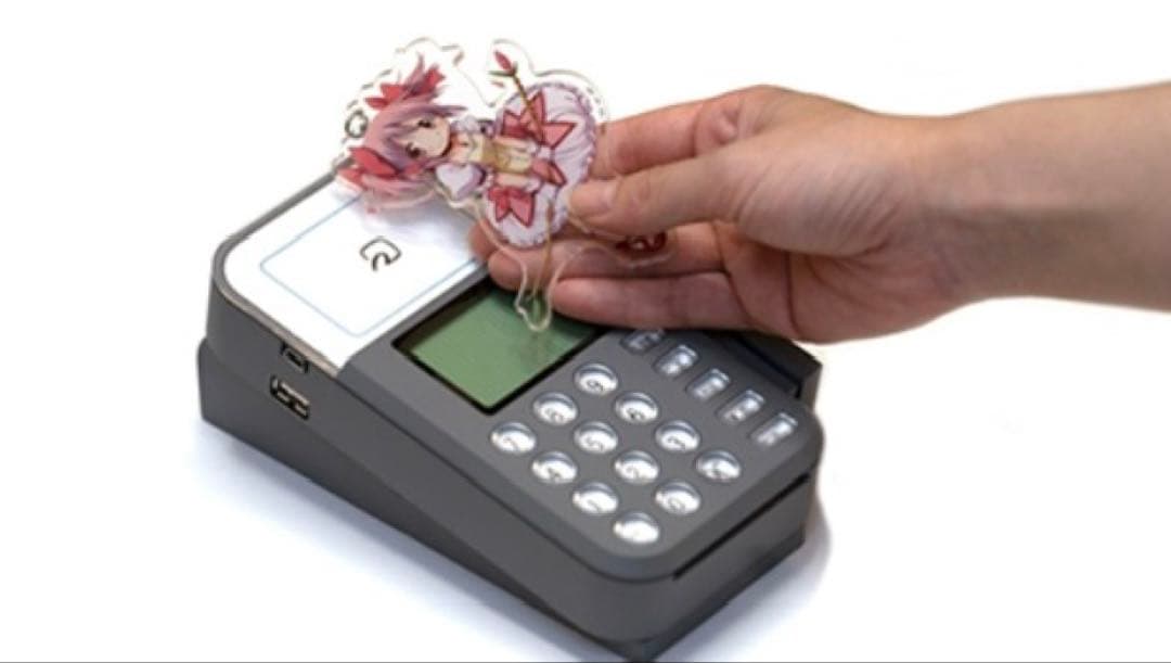 電子マネー機能付き『推し払いキーホルダー』魔法少女まどか☆マギカ　まどか　ほむら