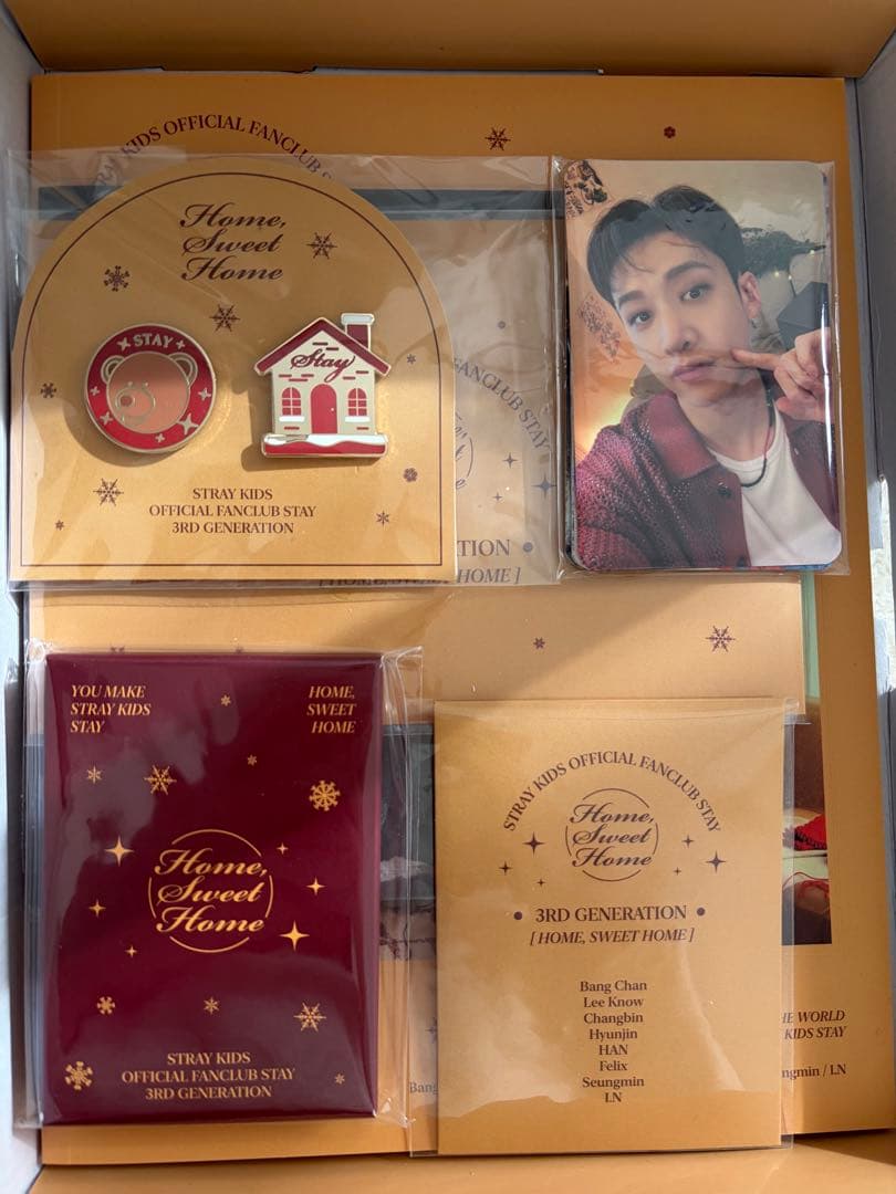 【抜けなし】Straykids 本国FC STAY 3期 韓国 ウェルカムキット
