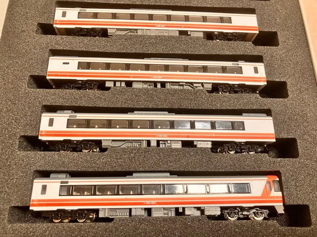 TOMIXキハ183系 旧塗装 7両セット 動力ライトOK 92619 Nゲージ
