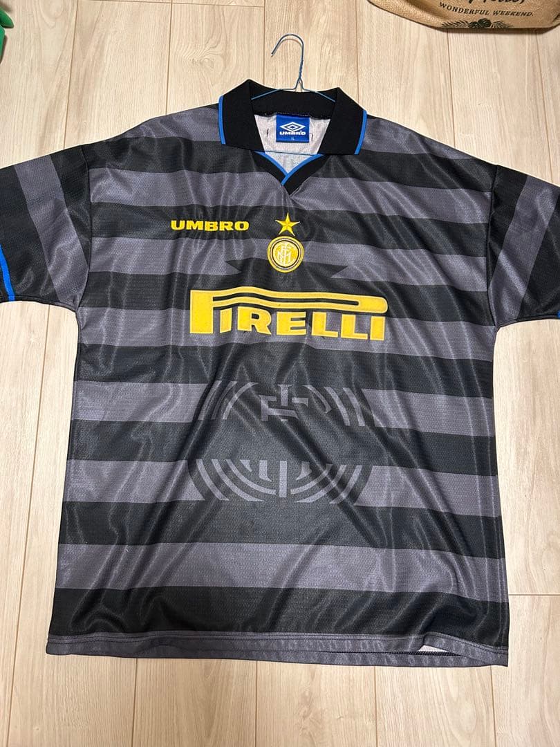 爆レア！97-98 インテル　ミラノ ユニフォーム ロナルド uefaカップ戦