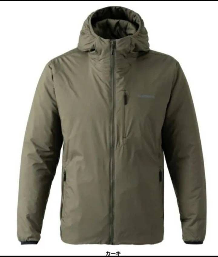シマノ アクティブインサレーションジャケットカーキ Mサイズ