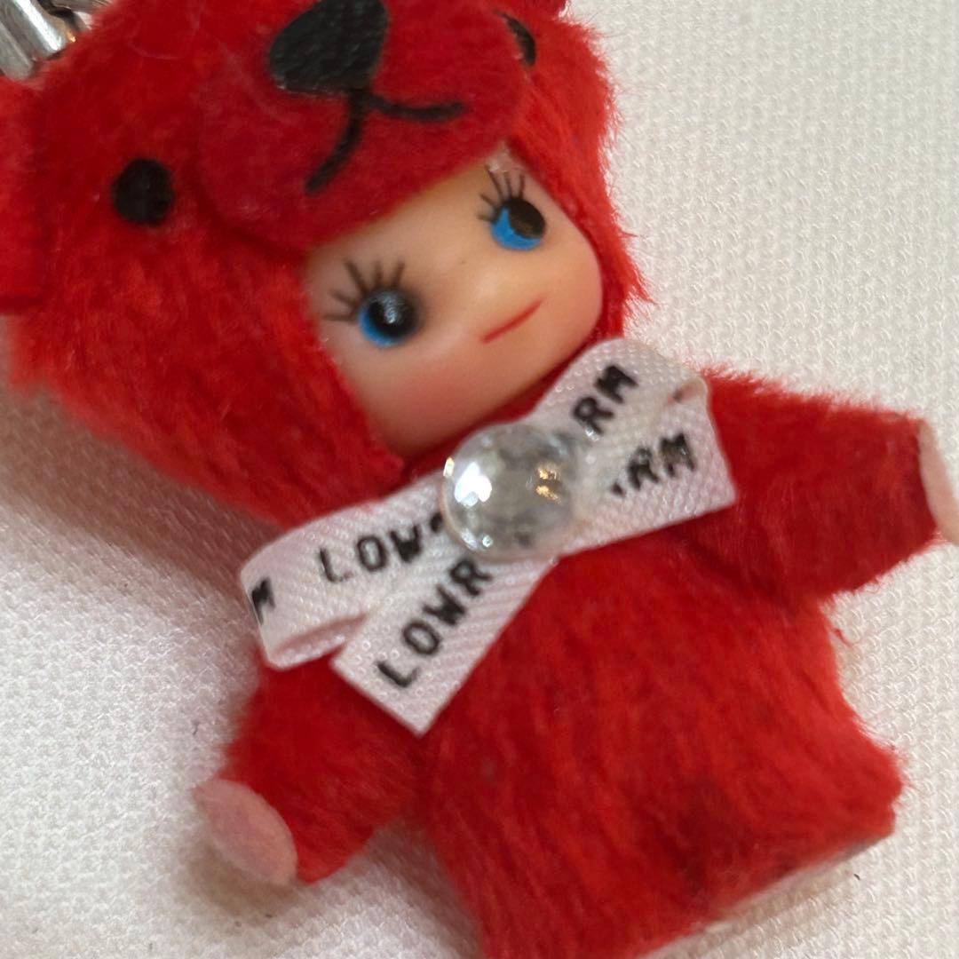 ローリーズファーム　キューピー　くま　赤