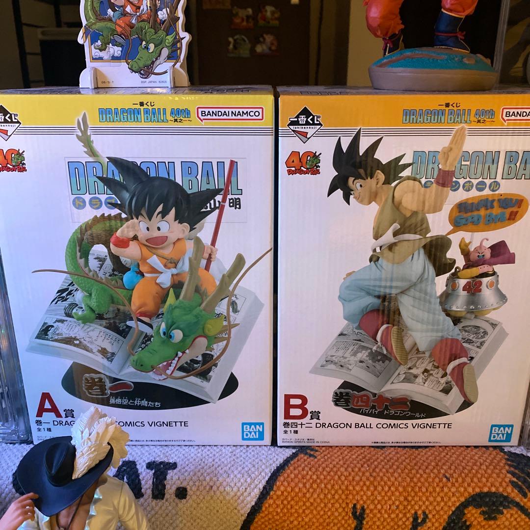 (未開封)一番くじ　ドラゴンボール40周年A.B賞　フィギュア