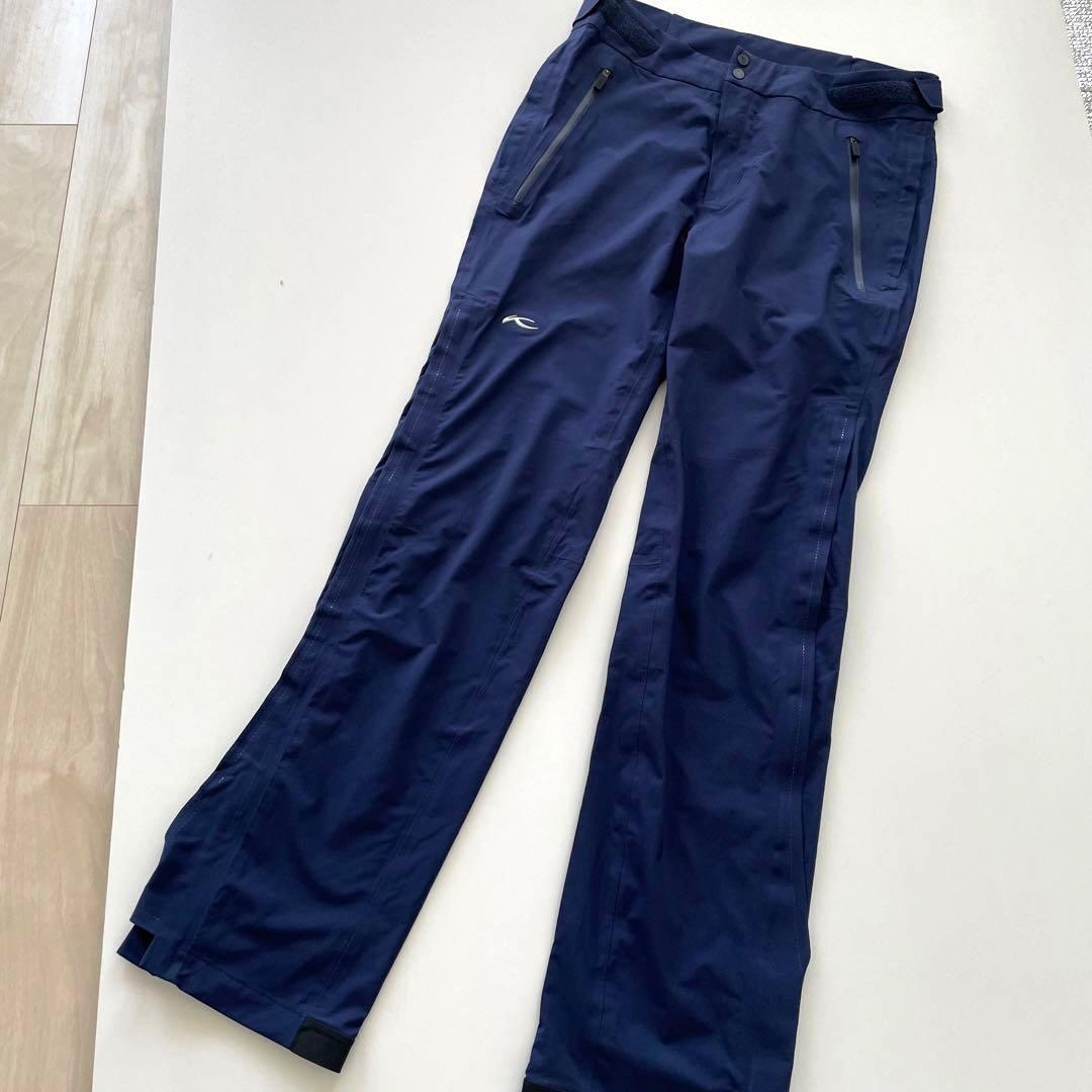 KJUSチュースレディース ゴルフ レインウェア セット　セットアップ　ネイビー