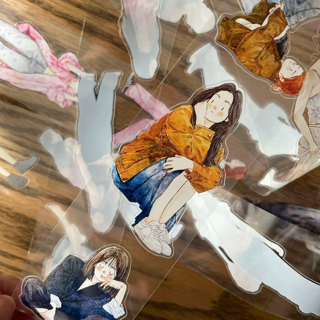 新品　DINGDING　37随心　PET霧面型抜きタイプマスキングテープ　10m