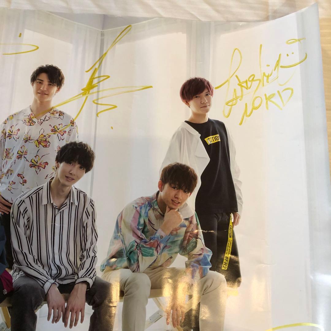 〈訳あり品〉　NORD サイン入りグループポスター