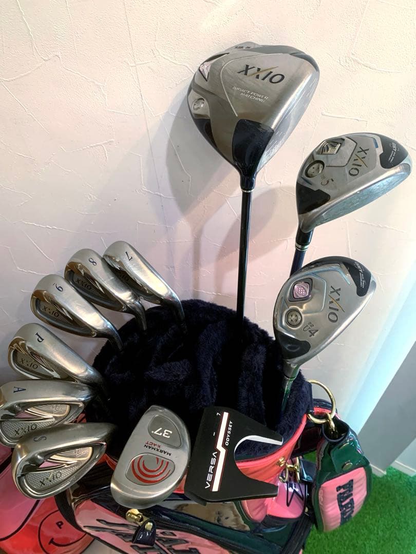 豪華　レディースゴルフクラブ本格フルセット　ダンロップ　ゼクシオ　パーリーゲイツ
