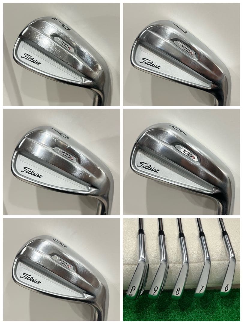 Titleist タイトリスト T100S 2021 アイアン 5本 DG