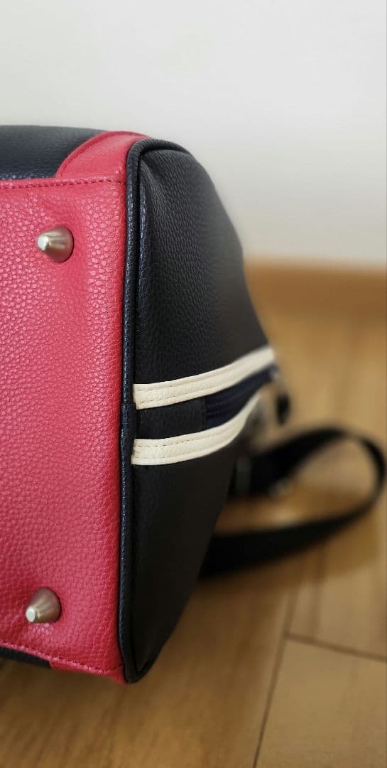   ボストンバッグ ネイビー