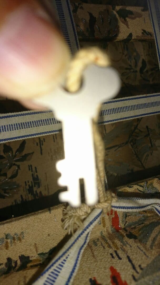 アンティークトランクケース 鍵付き