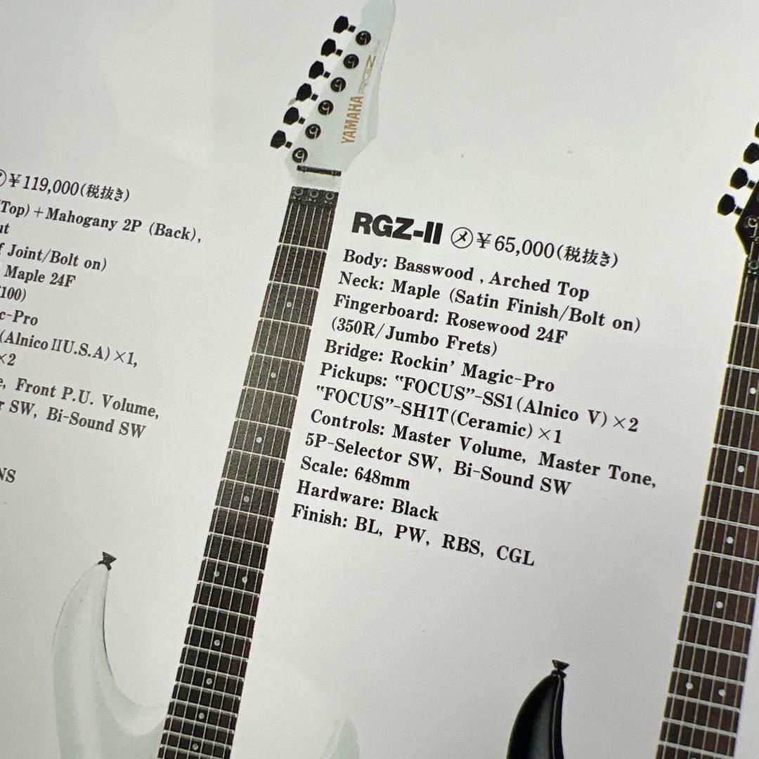 YAMAHA ヤマハ RGZ-ll 白系