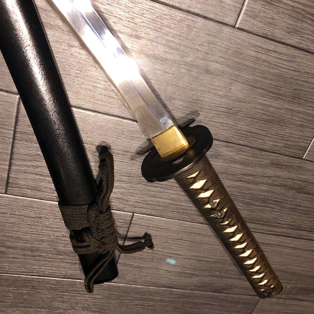 高級模造刀　高級居合刀　研波刃　合金　本格