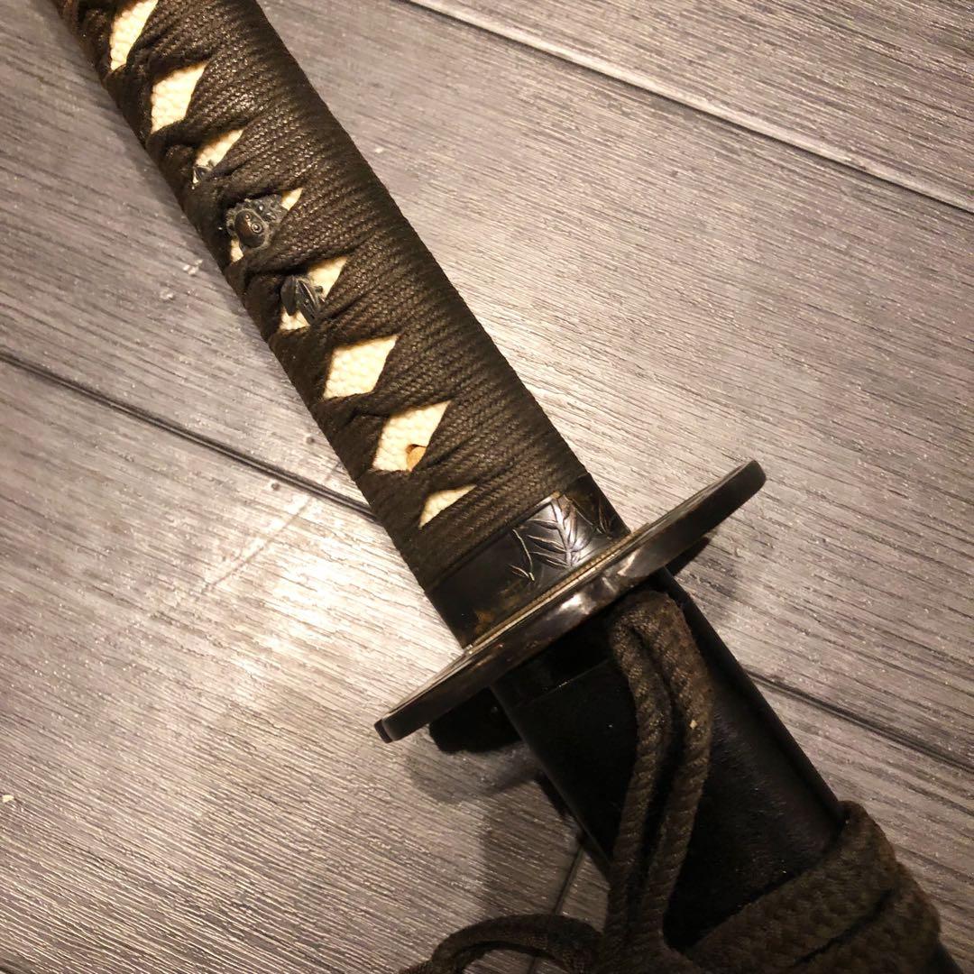 高級模造刀　高級居合刀　研波刃　合金　本格