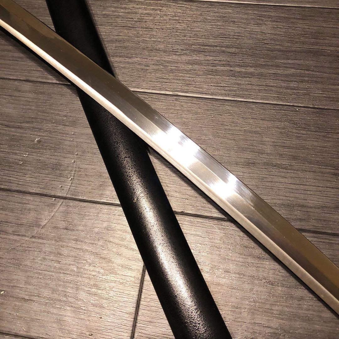 高級模造刀　高級居合刀　研波刃　合金　本格