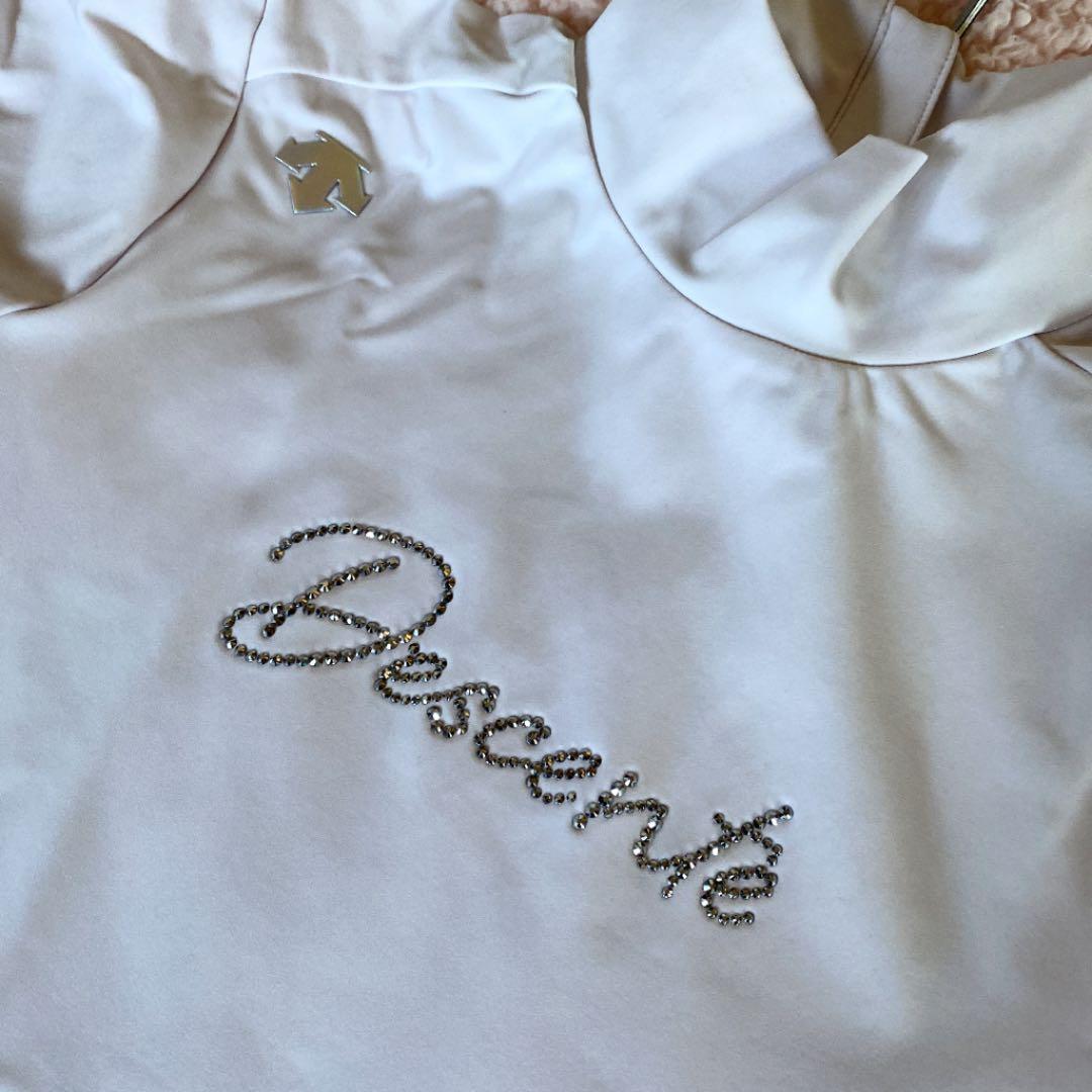 デサントゴルフ　LUXE クリスタルコレクション サイズ：S ピンクパープル