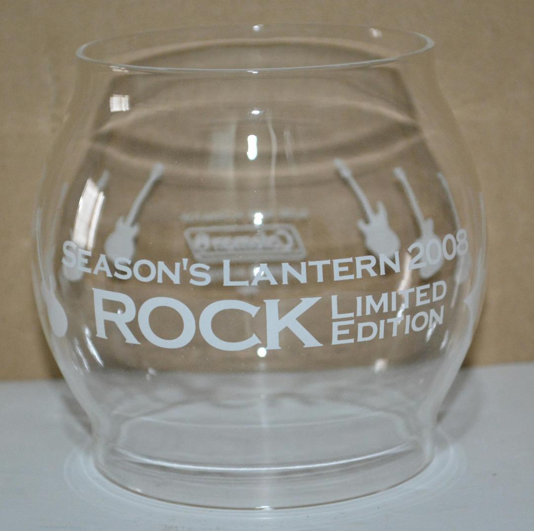 希少・未使用品❕ コールマン シーズンズランタン2008 ROCK グローブ