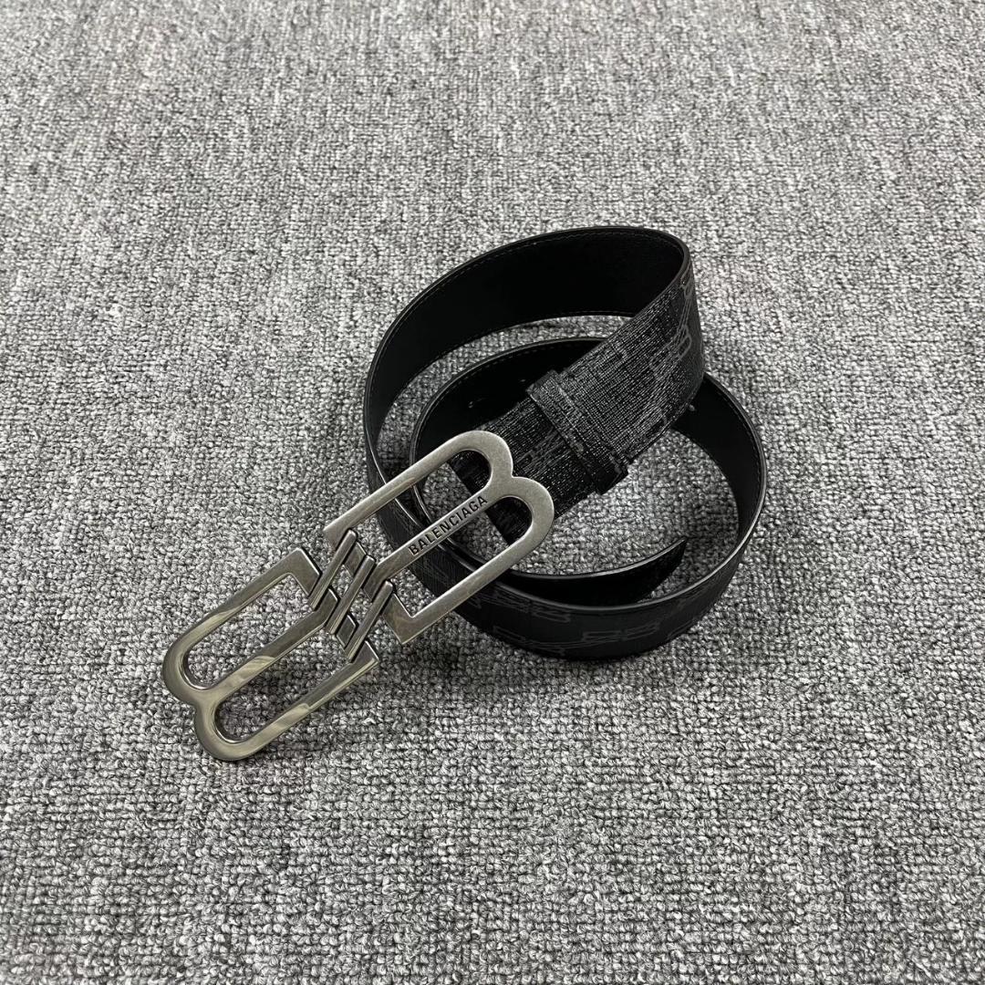 BALENCIAGA バレンシアガ BBバックル ベルト 90
