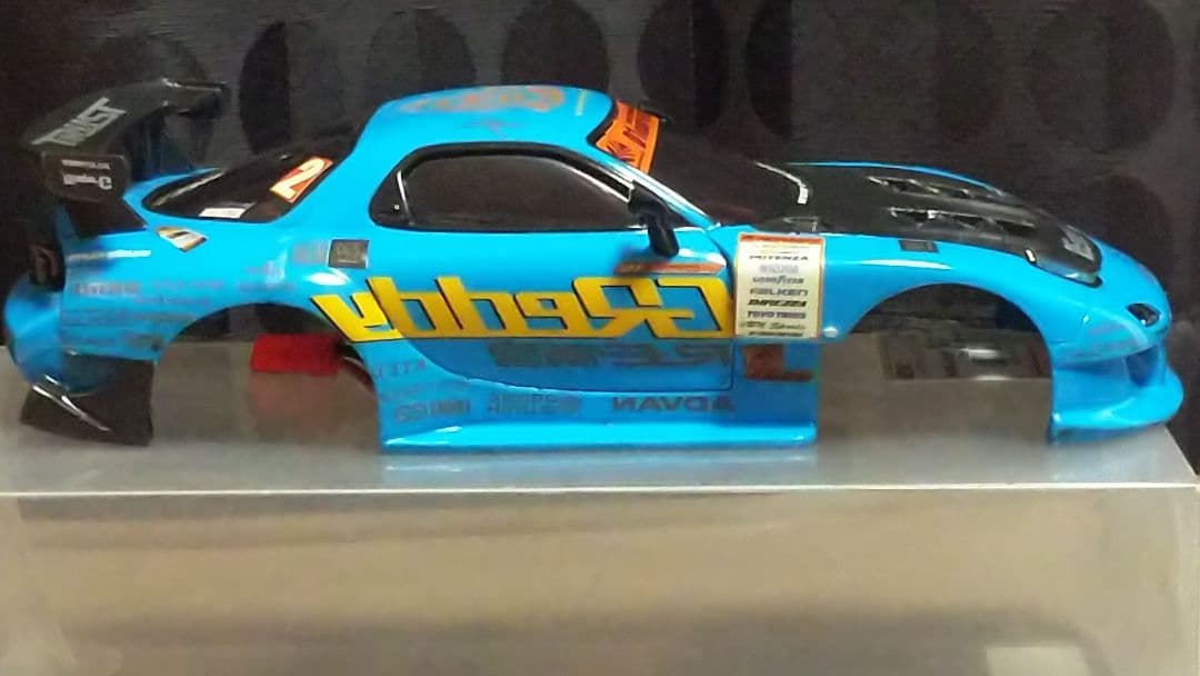 ミニッツ　オリジナルボディ FD3S D1GP オリジナル電飾付き