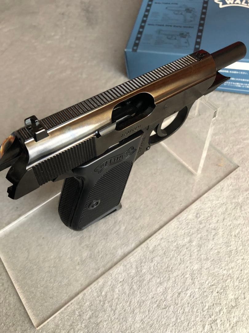 マルシン　ワルサーPPK WディープブラックABSモデルガン完成品