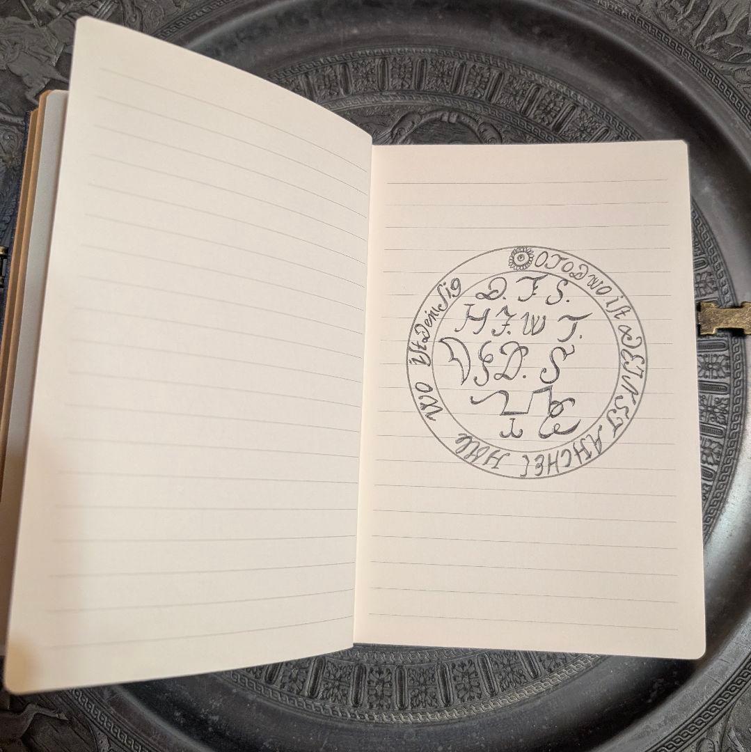 【1点物】ファウスト博士の精霊召喚魔術書 『身体守る、成功、不可視になる護符版』