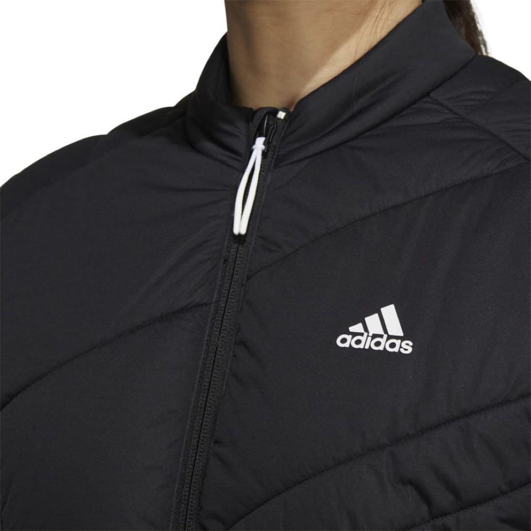 新品 アディダス セットアップ 中綿　ジャケット　スカート　秋冬 ダウン 黒