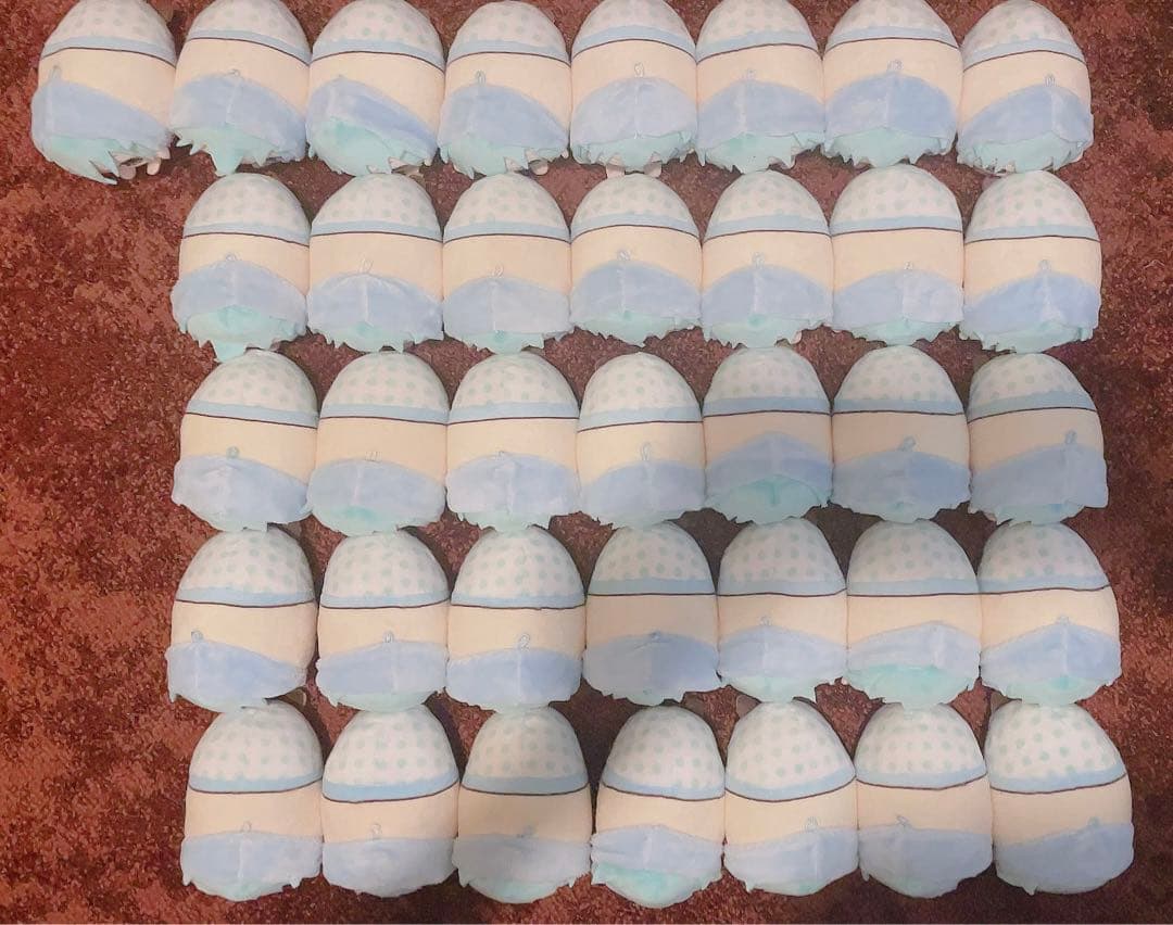 ころん　すとぷり　もちころりん　ころんくん　36個セット　水色　ぬいぐるみ