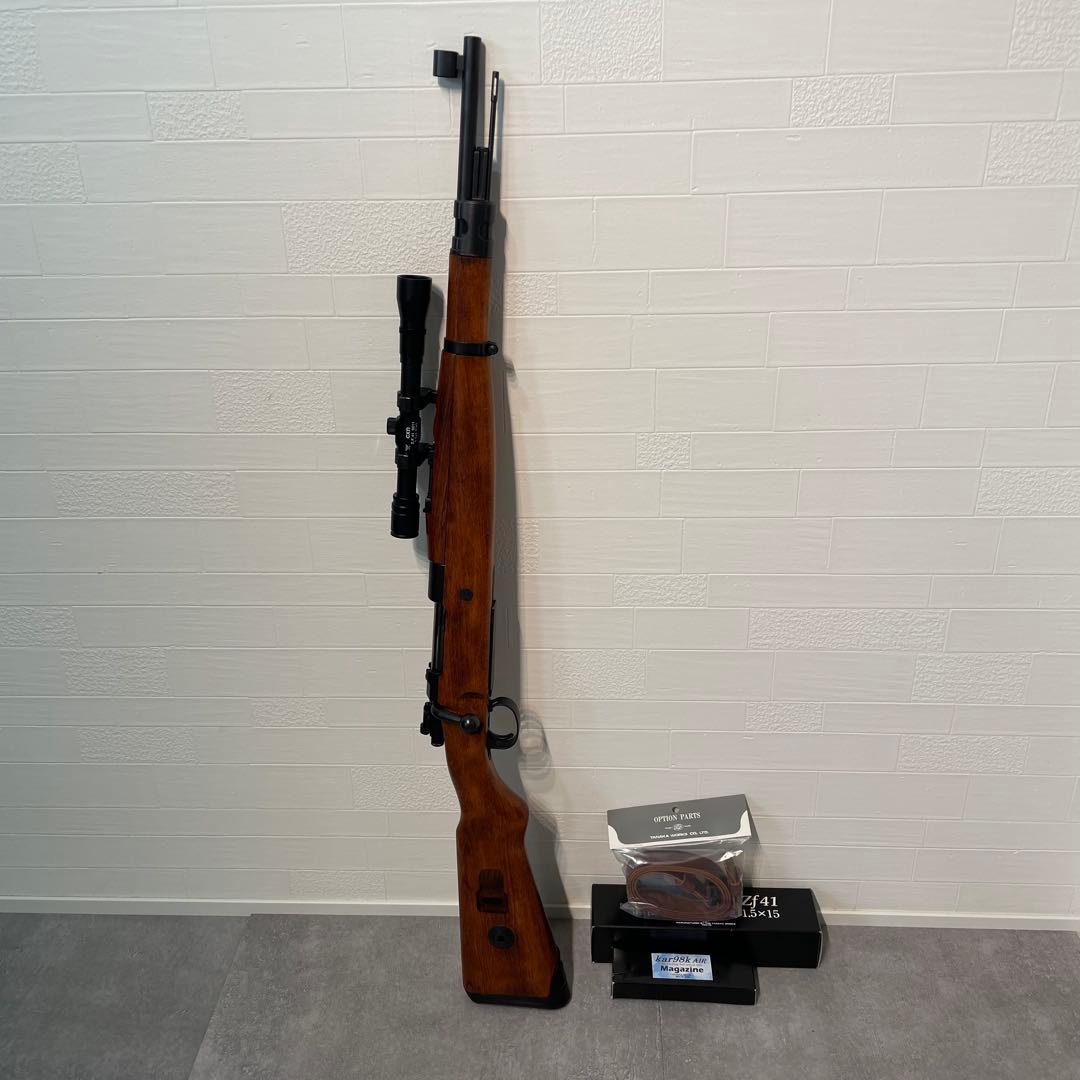 タナカ　kar98k マウンテントゥルーパー　Gewehr 33/40 盛り盛り