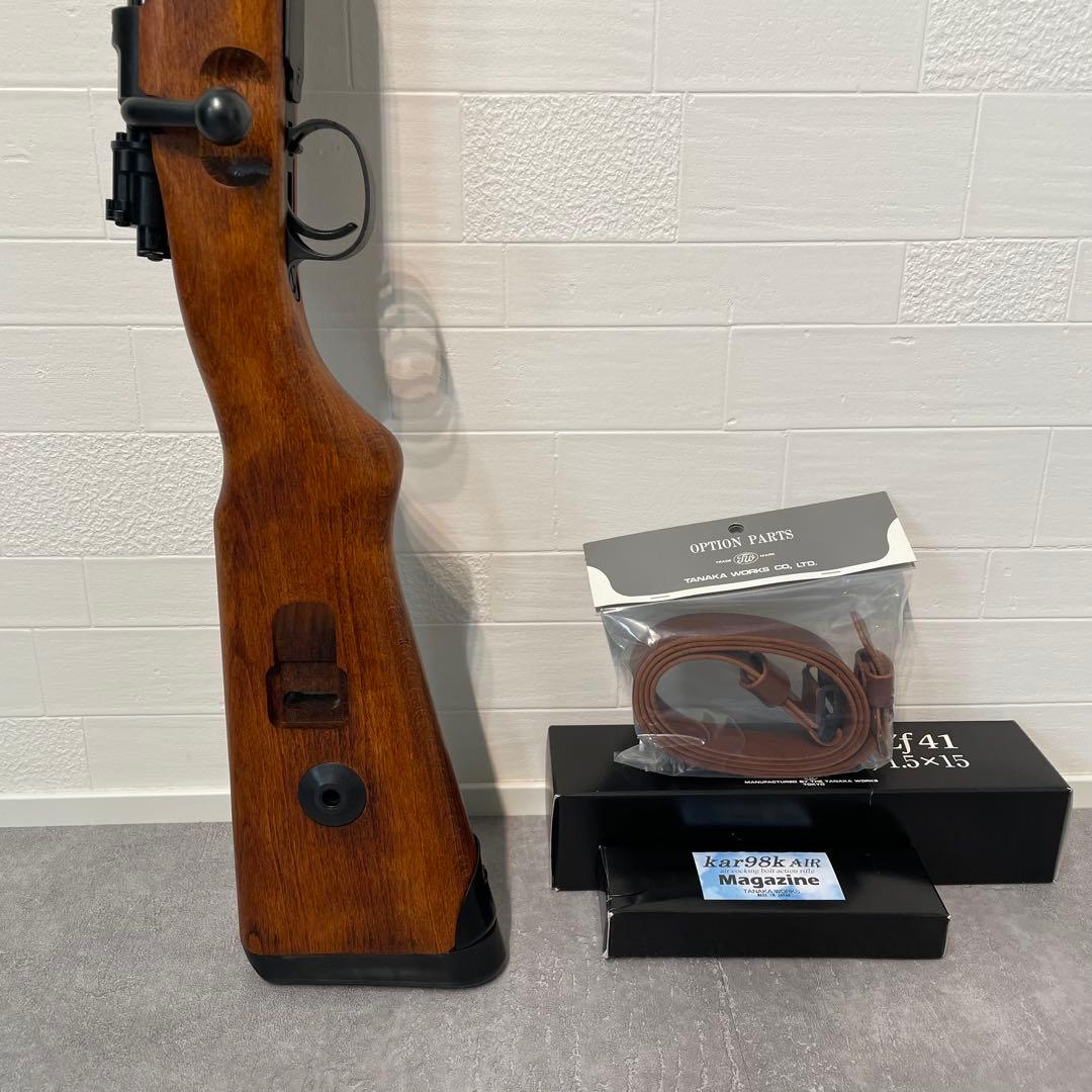 タナカ　kar98k マウンテントゥルーパー　Gewehr 33/40 盛り盛り