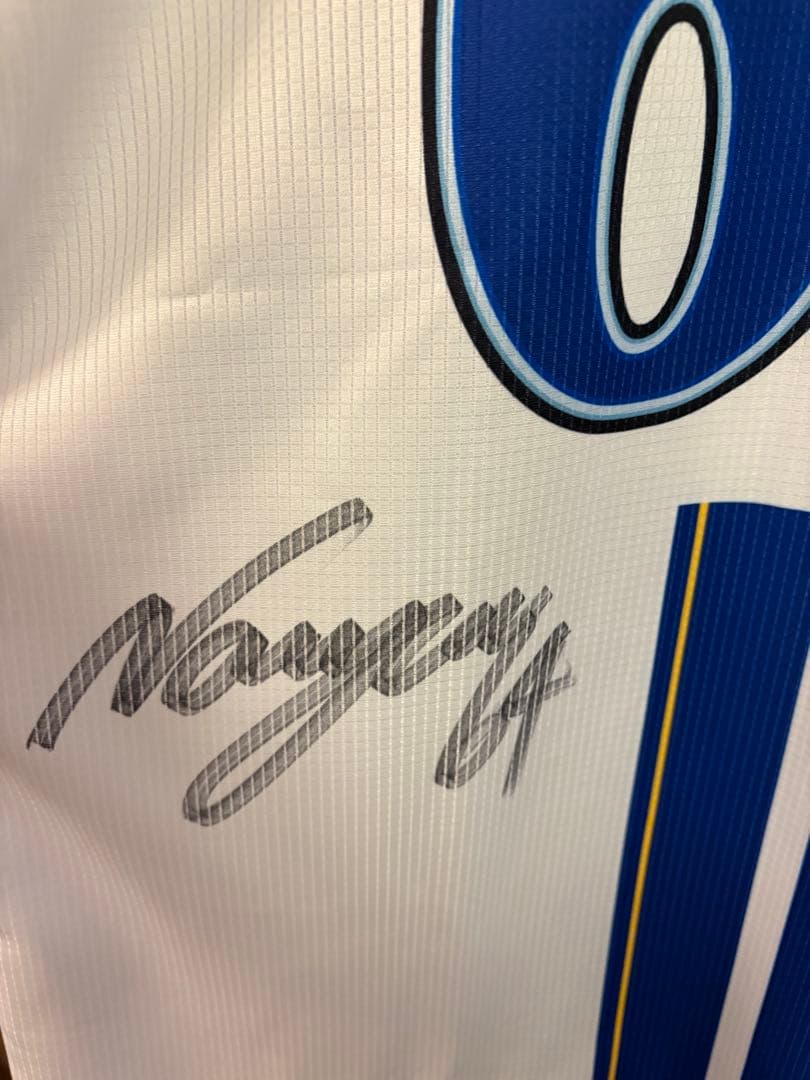 【未着用】ベイスターズ　中川虎大　直筆サイン入りユニフォーム