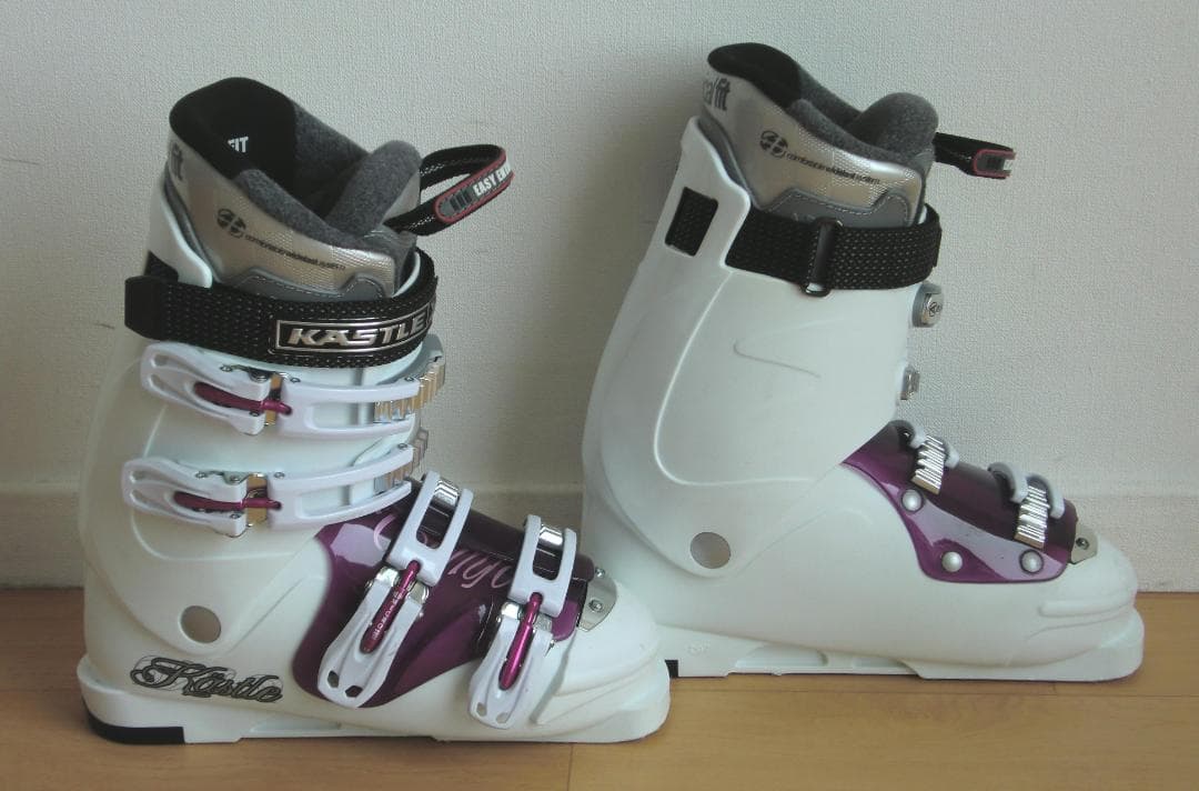 ■■送料無料■ロシニョール■女性用スキーセット■板154靴25.5■メンテ付■■