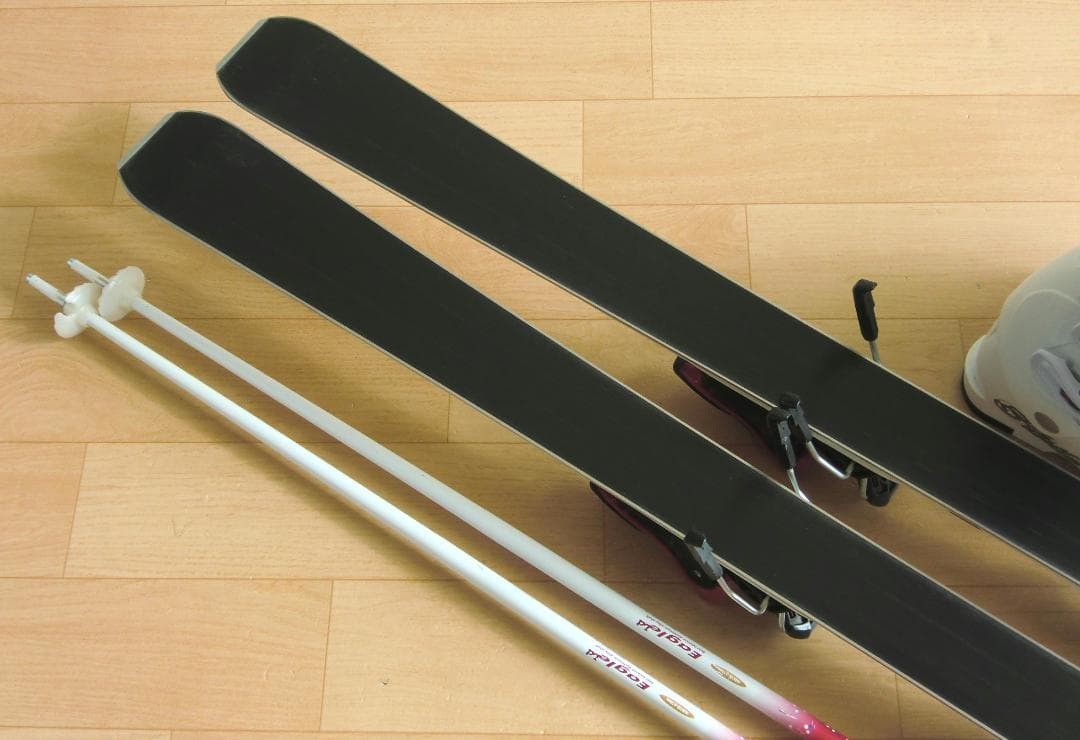 ■■送料無料■ロシニョール■女性用スキーセット■板154靴25.5■メンテ付■■